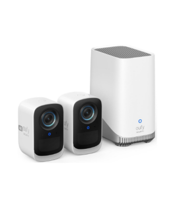 Anker Eufy Security Camera, 2+1 Kit, eufyCam 3C, F/1.4, IP65, MicroSD