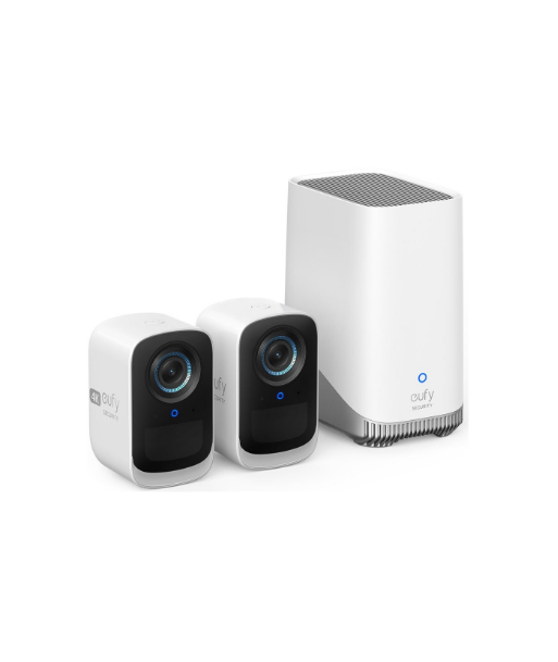 Anker EufyCam 3C (2+1 Комплект) Беспроводная Система Охранной Камеры Anker EufyCam 3C (2+1 Комплект) Беспроводная Система Охранной Камеры