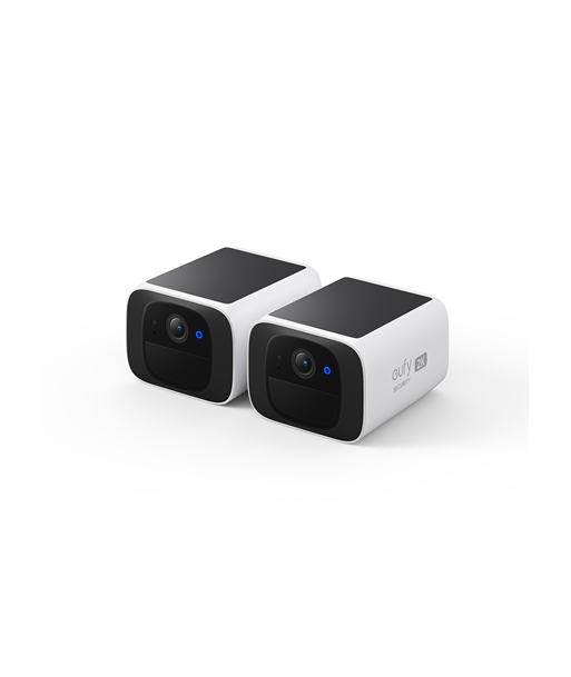 Anker Eufy Security Camera, 2 Pack, S220 SoloCam, F/1.6, IP67 Anker Eufy Security Camera, 2 Pack, S220 SoloCam, F/1.6, IP67