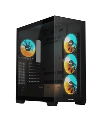 GIGABYTE GB-C500P ST Midi-Tower korpus - Must