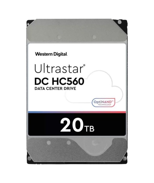HDD WESTERN DIGITAL ULTRASTAR Ultrastar DC HC560 WUH722020BLE6L4 20TB SATA 512 MB 7200 rpm 3,5" 0F38785