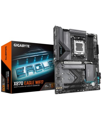 Mainboard GIGABYTE AMD X870 SAM5 ATX Memory DDR5 Memory slots 4 2xPCI-Express 3.0 1x 1xPCI-Express 5.0 16x 3xM.2 1xHDMI 4xUSB