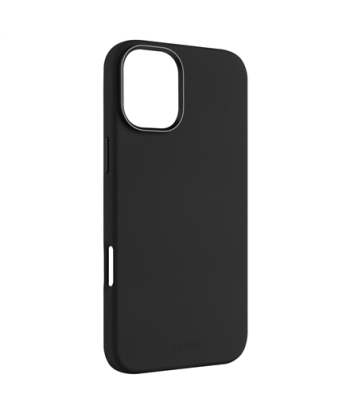Fixed, MagFlow, Back Cover, Apple, iPhone 16 Plus, Silicone, Black