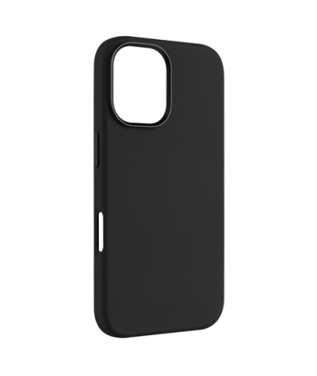 Fixed, MagFlow, Back Cover, Apple, iPhone 16, Silicone, Black