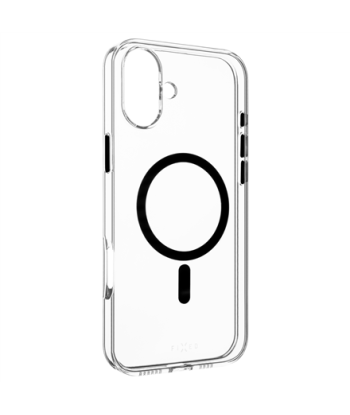 Fixed MagPurity Задняя крышка для iPhone 16 Plus - Прозрачный/Черный