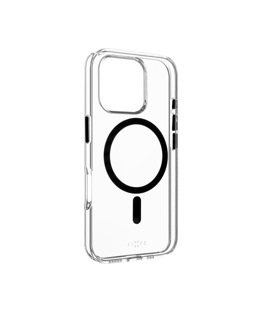 Fixed, MagPurity, Back Cover, Apple, iPhone 16 Pro Max, TPU, Clear, Black Fixed, MagPurity, Back Cover, Apple, iPhone 16 Pro Max, TPU, Clear, Black