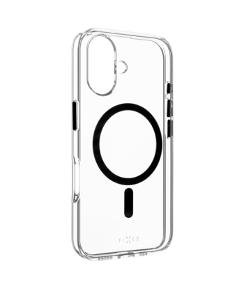 Fixed MagPurity Прозрачная Черная TPU Задняя Крышка для Apple iPhone 16