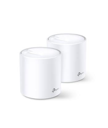 Wireless Router TP-LINK Wireless Router 2-pack 2900 Mbps Mesh Wi-Fi 6 3x10/100/1000M Number of antennas 2 DECOX50(2-PACK)