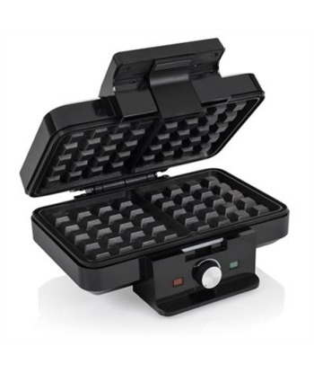 Vahvliküpsetaja Tristar, WF-1165, 1000 W, Number of pastry 2, Belgium, Black