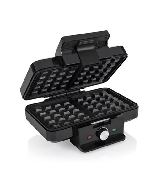 Tristar Waffle maker, WF-1165, 1000 W, Number of pastry 2, Belgium, Black