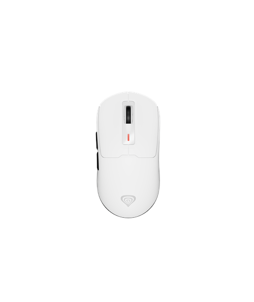 Genesis Gaming Mouse, Zircon 660, Wired/Wireless, 2.4 GHz, Bluetooth, USB, White