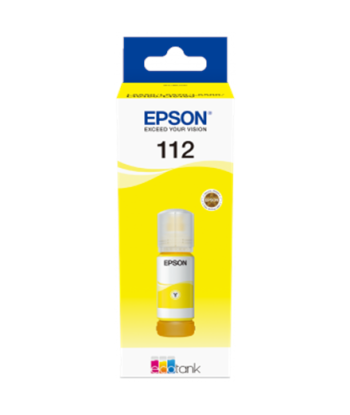 Epson 112 EcoTank Pigment C13T06C44A Ink Bottle, Yellow