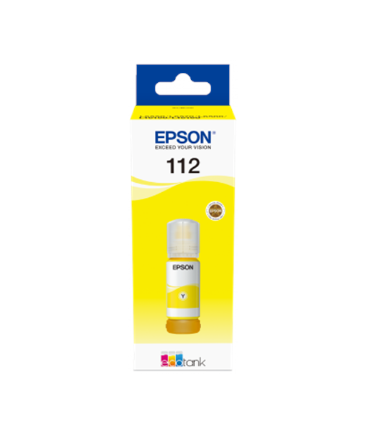 Epson 112 EcoTank Pigment C13T06C44A Ink Bottle, Yellow