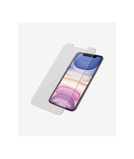Kaitseklaas PanzerGlass, Apple, iPhone XR/11, Hybrid glass, Transparent, Full frame coverage, Rounded edges, 100% touch