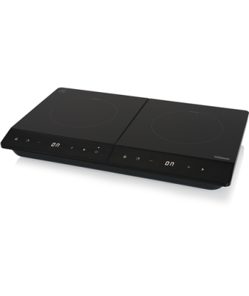 Pliidiplaat Tristar Table, IK-6162, Number of burners/cooking zones 2, Black, Induction