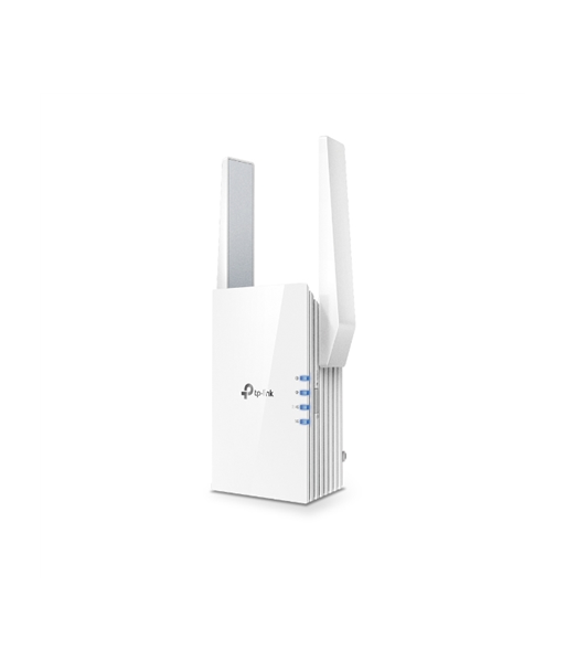 TP-LINK Extender RE505X 802.11ax, 2.4GHz/5GHz, 300+1200 Mbit/s, 10/100/1000 Mbit/s, Ethernet LAN (RJ-45) ports 1, Antenna type TP-LINK Extender RE505X 802.11ax, 2.4GHz/5GHz, 300+1200 Mbit/s, 10/100/1000 Mbit/s, Ethernet LAN (RJ-45) ports 1, Antenna type