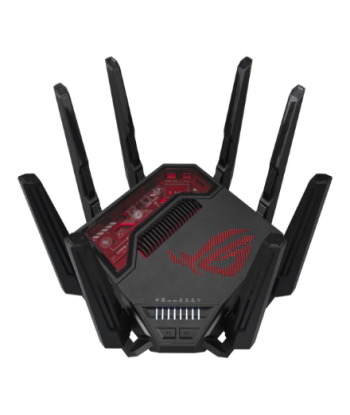 Asus ROG Rapture GT-BE19000 Трехдиапазонный WiFi 7 Игровой Роутер - Раскройте Молниеносные Скорости!