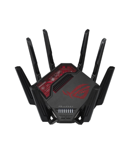 Asus ROG Rapture GT-BE19000 Трехдиапазонный WiFi 7 Игровой Роутер - Раскройте Молниеносные Скорости! Asus ROG Rapture GT-BE19000 Трехдиапазонный WiFi 7 Игровой Роутер - Раскройте Молниеносные Скорости!