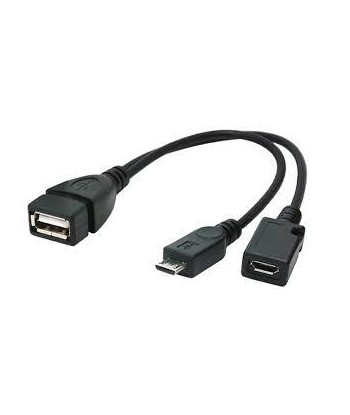 CABLE USB OTG AF +MICRO BF TO/MICRO BM A-OTG-AFBM-04 GEMBIRD