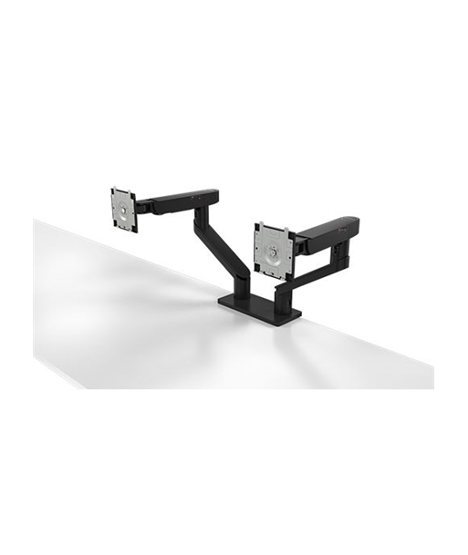 Dell, Desk Mount, MDA20, Height, tilt, swivel, rotation, depth, 19-27", Maximum weight (capacity) 10 kg, Black