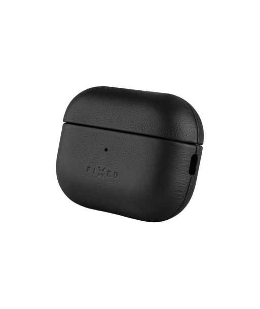 Fixed, Earbuds Case with MagSafe Support, Apple AirPods Pro 2/Pro 2 (USB-C), Black, Leather