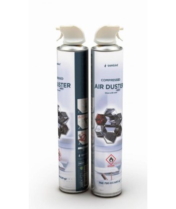 COMPRESSED AIR DUSTER 750ML/CK-CAD-FL750-01 GEMBIRD