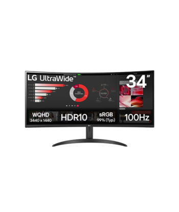 MONITOR LCD 34" VA/34WR50QK-B LG
