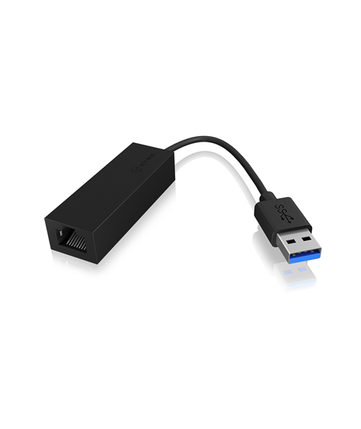 Raidsonic USB 3.0 (A-Type) to Gigabit Ethernet Adapter IB-AC501a