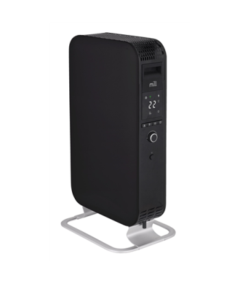 Õliradiaator Mill, Heater, OIL1500WIFI3 Gentle Air, 1500 W, Suitable for rooms up to 22 m², Black