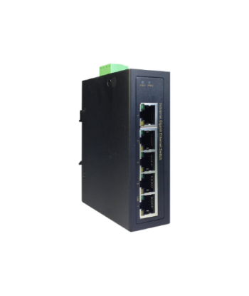 Digitus Industrial 5 Port Gigabit Switch, DN-651107, Unmanaged, DIN rail mountable