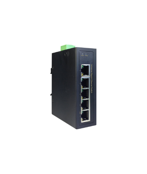 Digitus 5-Port Gigabit Industrial Switch, Unmanaged, DIN Rail, DN-651107 Digitus 5-Port Gigabit Industrial Switch, Unmanaged, DIN Rail, DN-651107