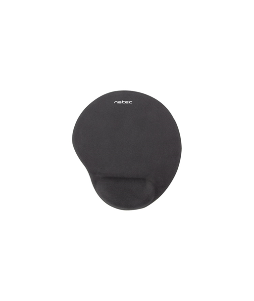 Natec Mouse Pad, Marmot, Black, Gel Filling 225x245 mm