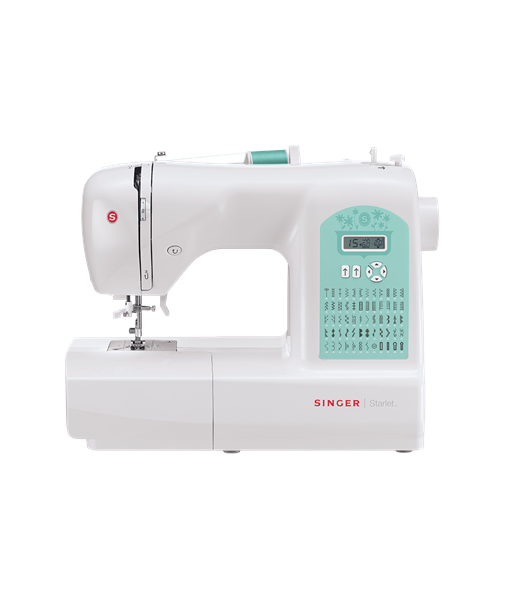 Sewing machine, Singer, STARLET 6660, Number of stitches 60, Number of buttonholes 4, White