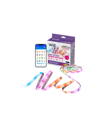 WiZ Smart WiFi RGBIC LED strip, 10m|17.9 W|RGB