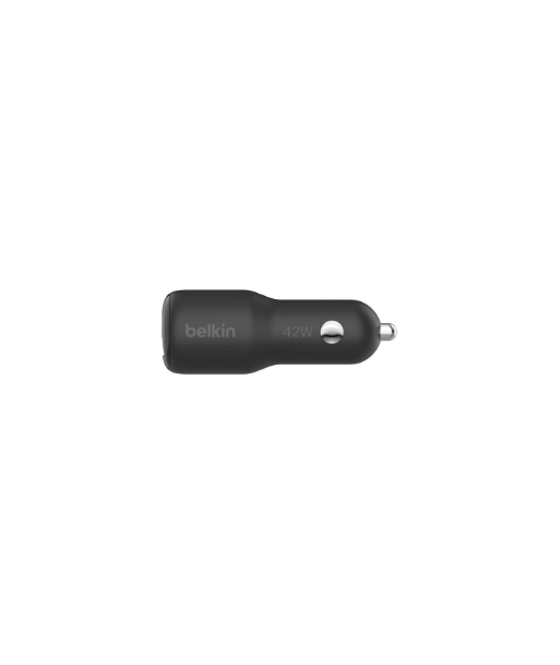 Belkin BoostCharge 42W Автомобильное зарядное устройство USB-C и USB-A - Черное Belkin BoostCharge 42W Автомобильное зарядное устройство USB-C и USB-A - Черное