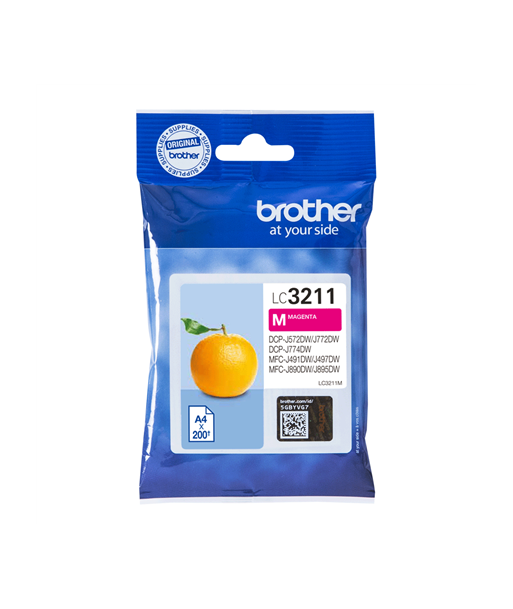 Чернильный картридж Brother LC3211M Magenta Чернильный картридж Brother LC3211M Magenta