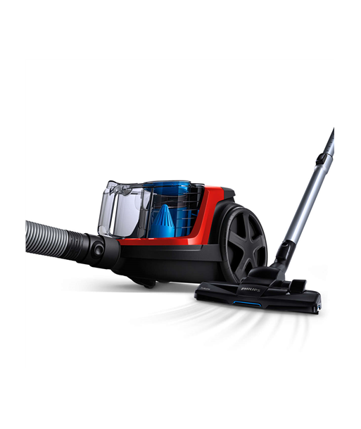 Philips, PowerPro Compact FC9330/09, Bagless, Power 650 W, Dust capacity 1.5 L, Red