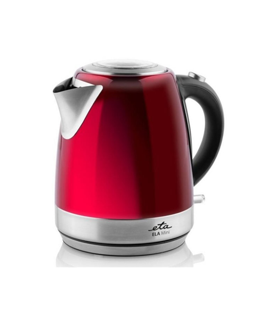 ETA, Mini Kettle, ETA859990010, Electric, 2100 W, 1.2 L, Stainless steel, 360° rotational base, Red