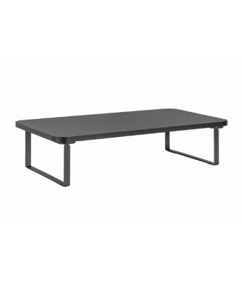 Adjustable Display Stand for Monitor/Laptop, Rectangle, Black