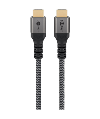 Goobay, 64994 High Speed HDMI Cable with Ethernet, HDMI to HDMI, 2 m