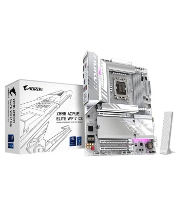 GIGABYTE Z890 AORUS ELITE WIFI7 ICE Emaplaat (Socket 1851, ATX, Z890)