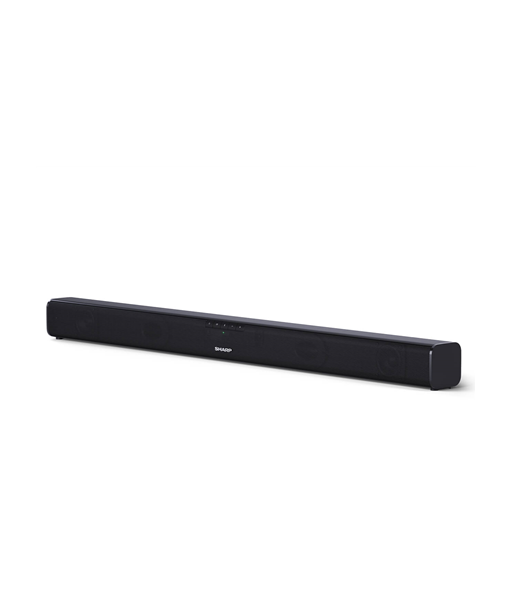 Sharp, HT-SB110 2.0 Slim Soundbar, Black, No, Bluetooth, HDMI, Optical, Bluetooth, 90 W, Wireless connection