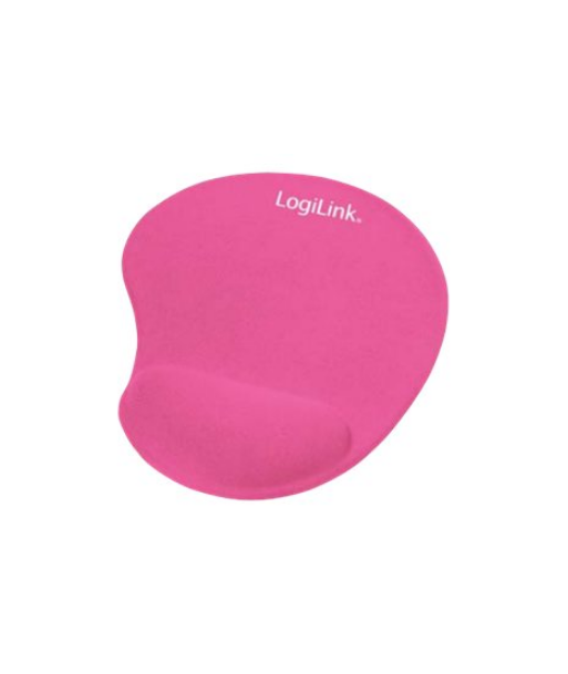 LogiLink ID0027P Ergonoomiline hiirematt silikoonist randmetoega - roosa LogiLink ID0027P Ergonoomiline hiirematt silikoonist randmetoega - roosa