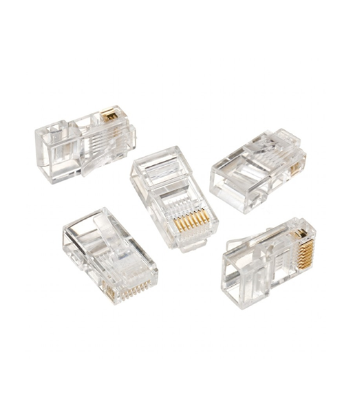 Cablexpert Modular plug 8P8C for solid LAN cable CAT5, UTP, 10 pcs. per bag Cablexpert Modular plug 8P8C for solid LAN cable CAT5, UTP, 10 pcs. per bag