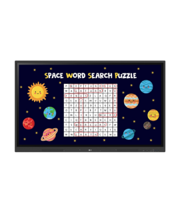 LG 75TR3DK-B 75" UHD IR Touch Interactive Digital Board