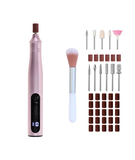 Adler, Electric Nail Drill Set, AD 2181, Number of power levels 5, Pink Adler, Electric Nail Drill Set, AD 2181, Number of power levels 5, Pink