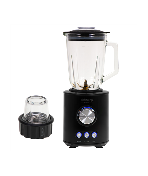 Camry Blender, CR 4088, Tabletop, 1800 W, Jar material Glass, Jar capacity 1.5 L, Ice crushing, Piano Black Camry Blender, CR 4088, Tabletop, 1800 W, Jar material Glass, Jar capacity 1.5 L, Ice crushing, Piano Black