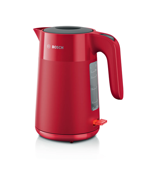 Veekeetja Bosch, TWK2M164 MyMoment, Electric, 2400 W, 1.7 L, Plastic, 360° rotational base, Red