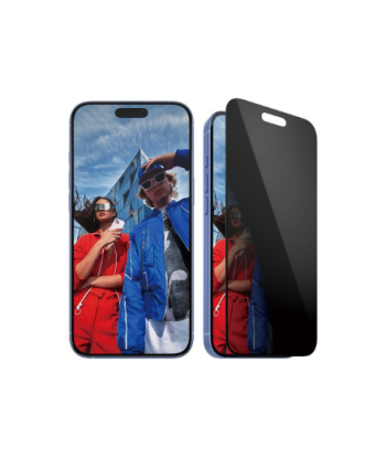 PanzerGlass Privacy Screen Protector iPhone 16 Plus / iPhone 15 Plus | Ultra-Wide Fit | PanzerGlass