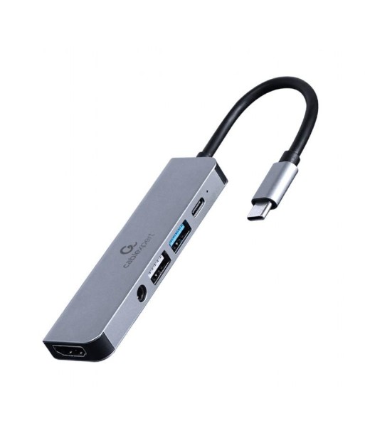 Gembird USB-C HDMI/USB3/5IN1 Adapter Gembird USB-C HDMI/USB3/5IN1 Adapter